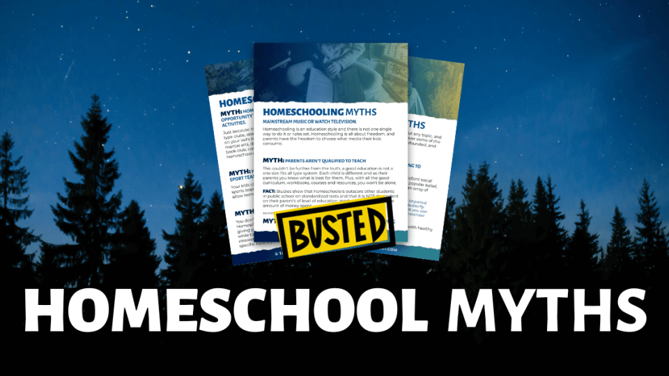 Homeschool Myths Busted The Homeschool Quest
