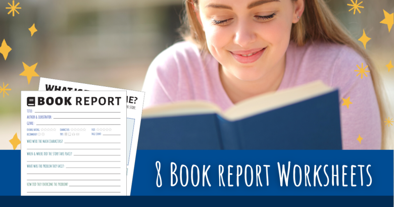 Buy us a coffee & get our book report worksheet bundle