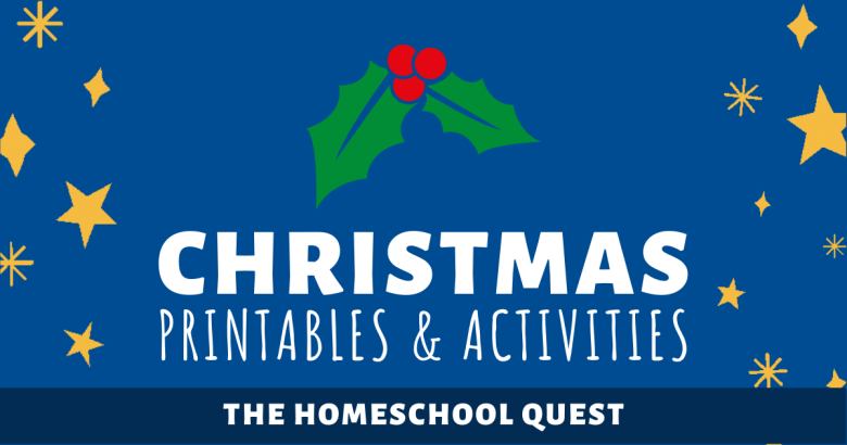 Christmas Homeschool Printables Freebies The Homeschool Quest   Christmas Printables 